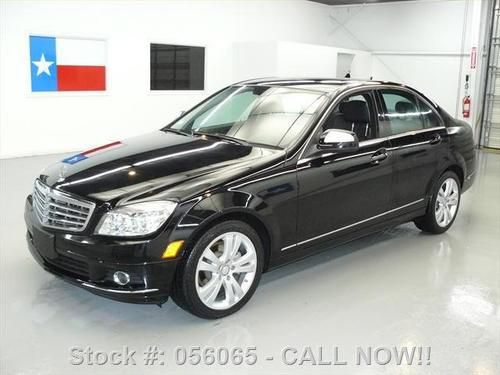 2009 mercedes-benz c300 lux 4matic awd p1 sunroof 42k texas direct auto