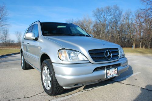 2000 mercedes benz ml 430 awd luxury, leather, 4x4, good condition, clean, cheap