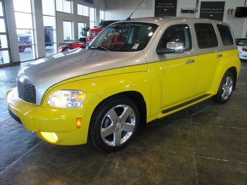 Custom two-tone painted chevrolet hhr 2lt automatic sunroof only 54,625 miles!