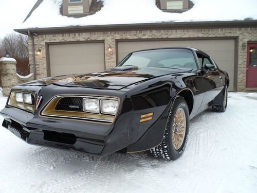 1977 trans am. "bandit style" rust free.  great condition.