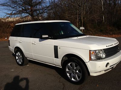 2003 land rover range rover hse all wheel drive 4x4 navigation no reserve