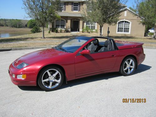 1993 nissan 300zx convertible in excellent condition