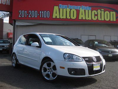 2008 vw gti 6-speed carfax certified sunroof low reserve low miles