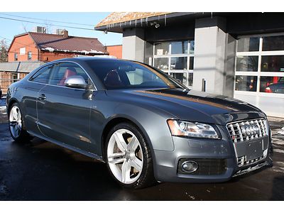 2008 audi s5 coupe quattro 4.2l v8 6 speed manual one owner rare color combo