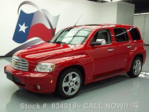 2009 chevy hhr lt auto heated leather sunroof only 63k texas direct auto