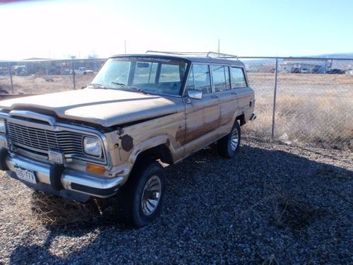 1985 jeep grand wagoneer - worth it for the parts