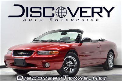 *loaded* low miles free 5-yr warranty / shipping! leather convertible