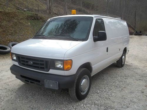 2004 e 250 ford cargo van cng