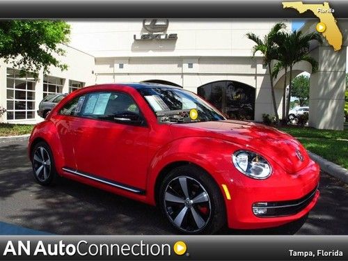 Volkswagen beetle coupe 2.0t turbo w/sun/sound/ &amp; 500 miles