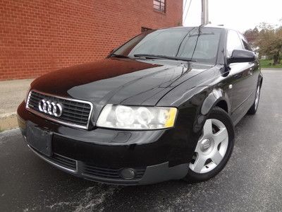 Audi a4 1.8t quattro  heated leather seats sunroof free autocheck  no reserve