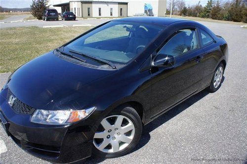 2009 honda civic dx for sale~low miles~only 6807 miles~salvage title