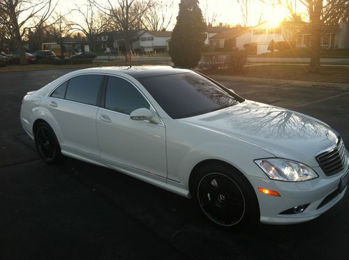 2008 mercedes s550 4-matic with amg package and extended warranty