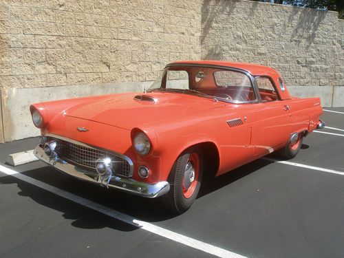 1956 ford thunderbird 312 3 speed with overdrive