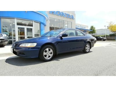 2001 honda accord ex-l 4cylinder with navigation clean car fax!!