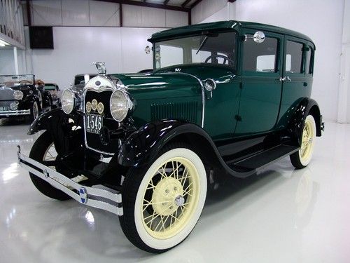 1929 ford model a town sedan marc touring award of excellence!