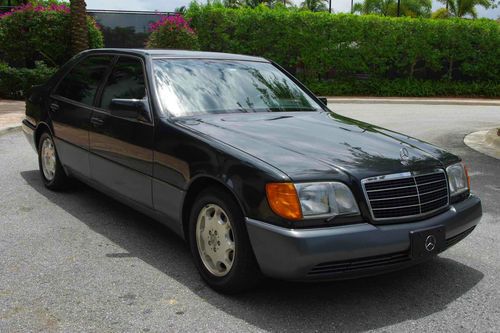 1994 mercedes-benz s420 black/grey 72k clear record no accidents 2nd owner