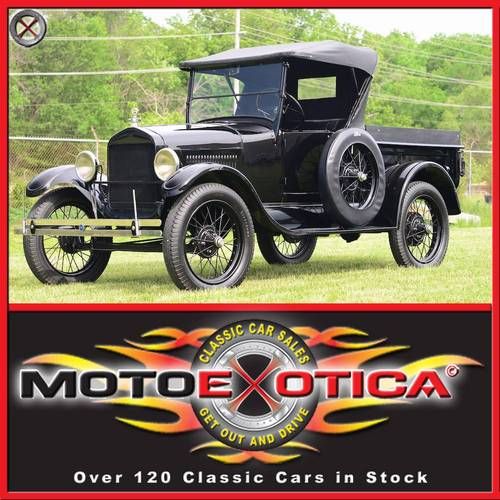 1927 ford model t pickup-amazing restoration-ready to drive or show!