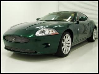 07 jag xk coupe navi heated leather bluetooth rear sonars woodtrim paddle shifts