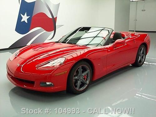 2012 chevy corvette convertible 6.2l auto leather 12k texas direct auto