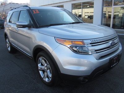 2012 ford explorer limited one owner leather sunroof 3rd row remote start 4x4