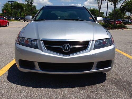 2005 acura tsx vtec silver auto leather heated seat moonroof great condition