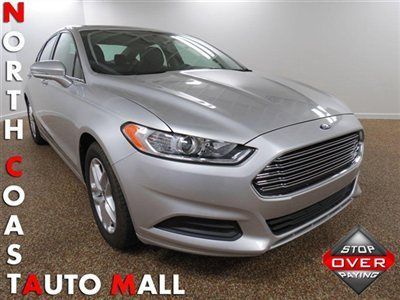 2013(13)fusion se fact w-ty only 6k silver/black keyless phone cruise save huge!
