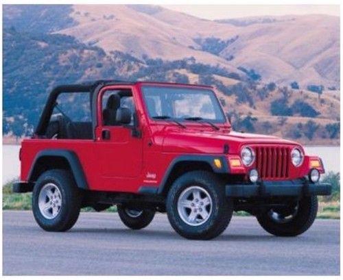 2006 jeep wrangler sport - red - only 2 owners - 56,200 miles! pristine