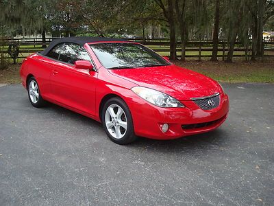Sle convertible, leather, v-6, no reserve!!!