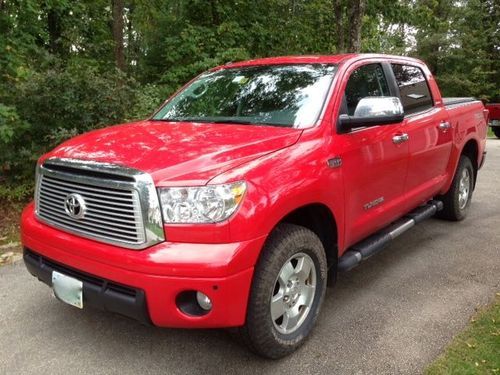 2012 toyota tundra limited extended crew cab pickup 4-door 5.7l save $8000!