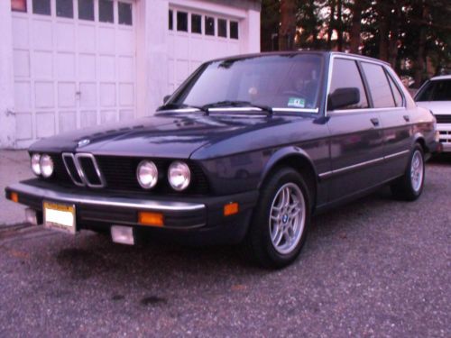 1985 bmw 535i - m30 6cyl engine, e28 chassis