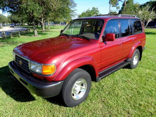 Florida 96 land cruiser 4wd 135,034 orig miles leather exceptional no reserve !!