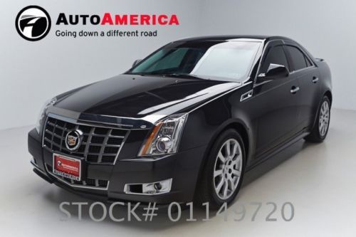 2012 cadillac cts sedan v6 heated leather luxury  pkg 5k low miles 1 one owner