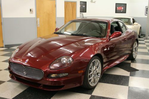 2006 maserati gransport ,extremely rare color rosso bologna, stunning, serviced!