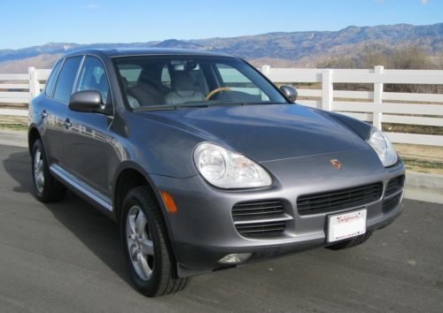 For sale by original owner and only driven by my wife. porsche cayenne 2004