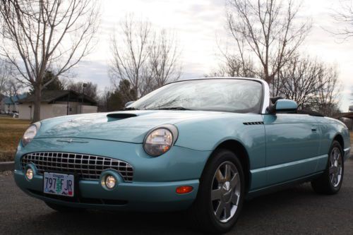 2002 ford thunderbird 18k miles in new condition!! must see!!