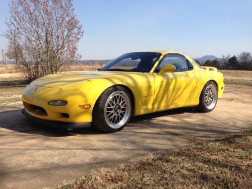 1993 mazda rx7 fd r1  twin turbo 30252 original miles and paint mica yellow