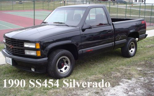 1990 chevrolet 454ss pickup c1500 limited edition super nice !
