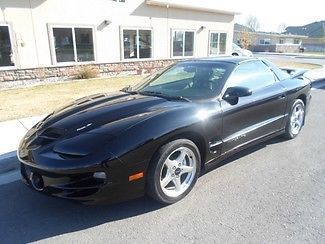 2000 black trans am leather sunroof gray nice ws6 manual ram air v8 coupe