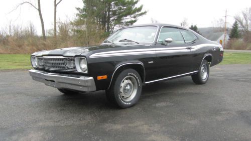 1973 plymouth duster 340!!! factory air numbers matching!!!! broadcast sheet!!!!