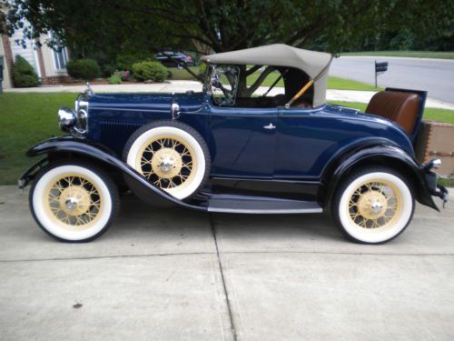 1931 model a deluxe roadster
