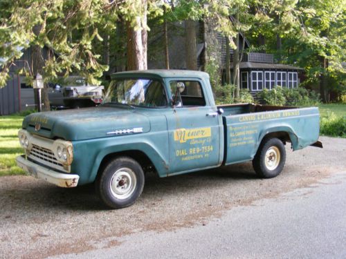 1960 ford f-100 pickup clear title