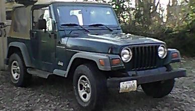 1997 jeep wrangler se sport utility 2-door 2.5l