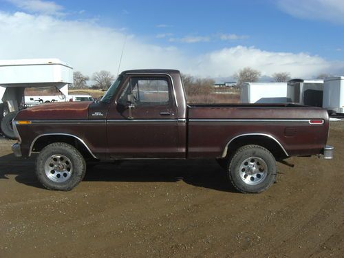 1979 ford f-150 4x4 short bed