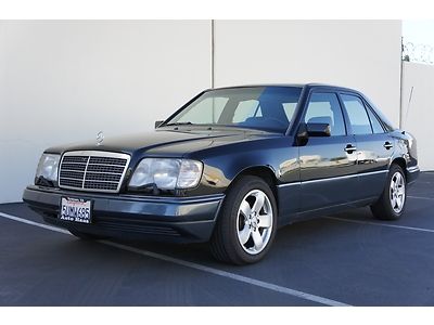 1995 mercedes benz e300 diesel black leather sunroof clean carfax great mpg