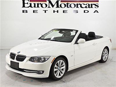 Alpine white black leather 12 navigation 10 convertible 13 328 coupe low miles