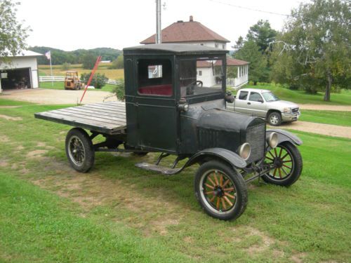 1924 model tt truck with good running motor and 2 speed rear end.it is mostly al
