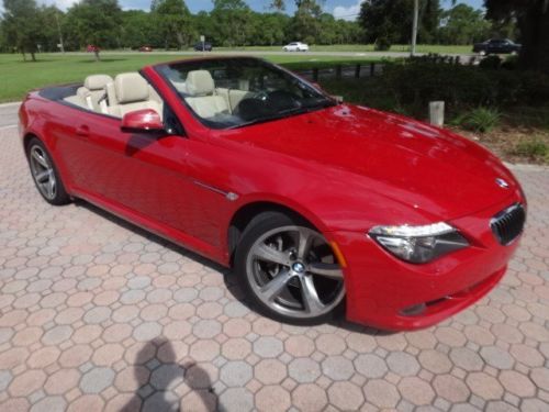 2010 bmw 650i convertible 360 hp v8 4.8l/293 6-speed automatic w/paddle shifters