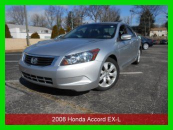 2008 honda accord  automatic ex-l leather 1 owner clean carfax priced to sell