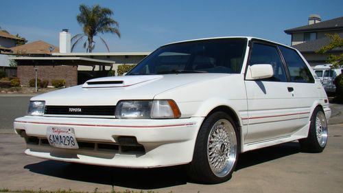 1987 toyota corolla fx 16 gt-z, 4agze supercharged, 6 speed, bbs rims, custom