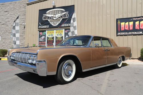 1964 lincoln continental - nice patina &amp; original condition - suicide doors wow